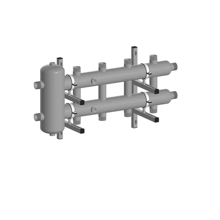 Распределительный коллектор с гидрострелкой 65 кВт KG-65-5(1)-2(1)-1