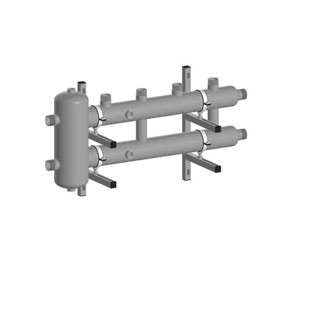 Распределительный коллектор с гидрострелкой 65 кВт KG-65-3(1)-2(1)-2